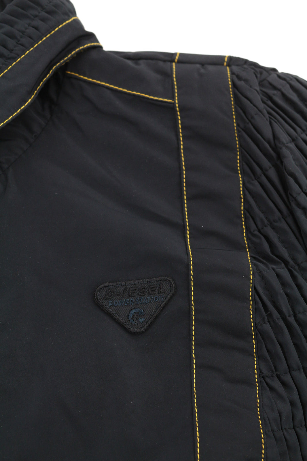 DIESEL G-Ritas Women Jacket S Black Textured Single Breasted Collar RRP€250