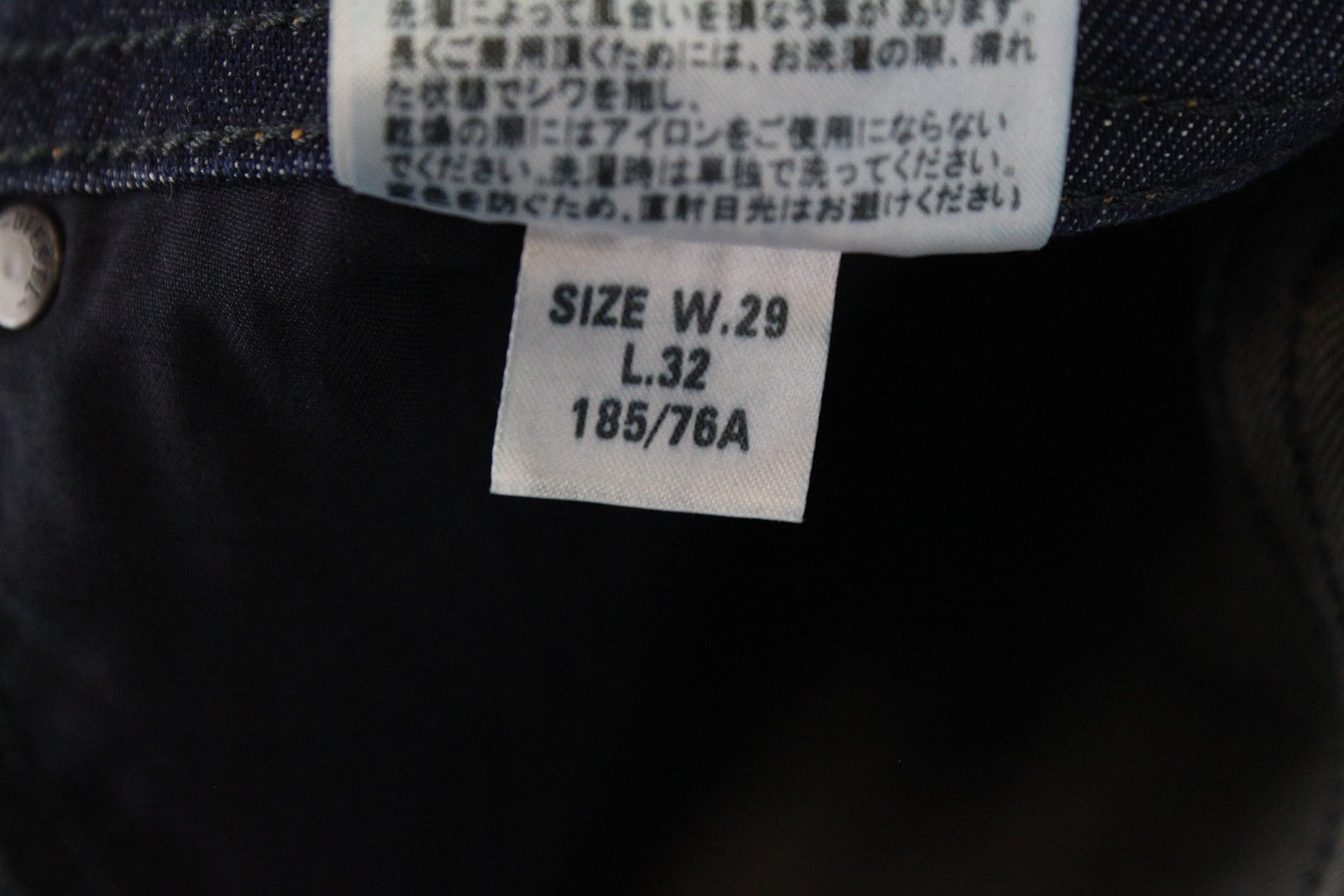 DIESEL Buster R7NA8 Men's Jeans W29/L32 Slim Fit Blue Washed Tapered Stretch*