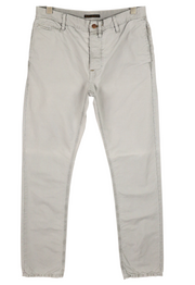 NUDIE JEANS Khaki Regular Men Trousers W32/L34 Organic Moon Dust Chino Button