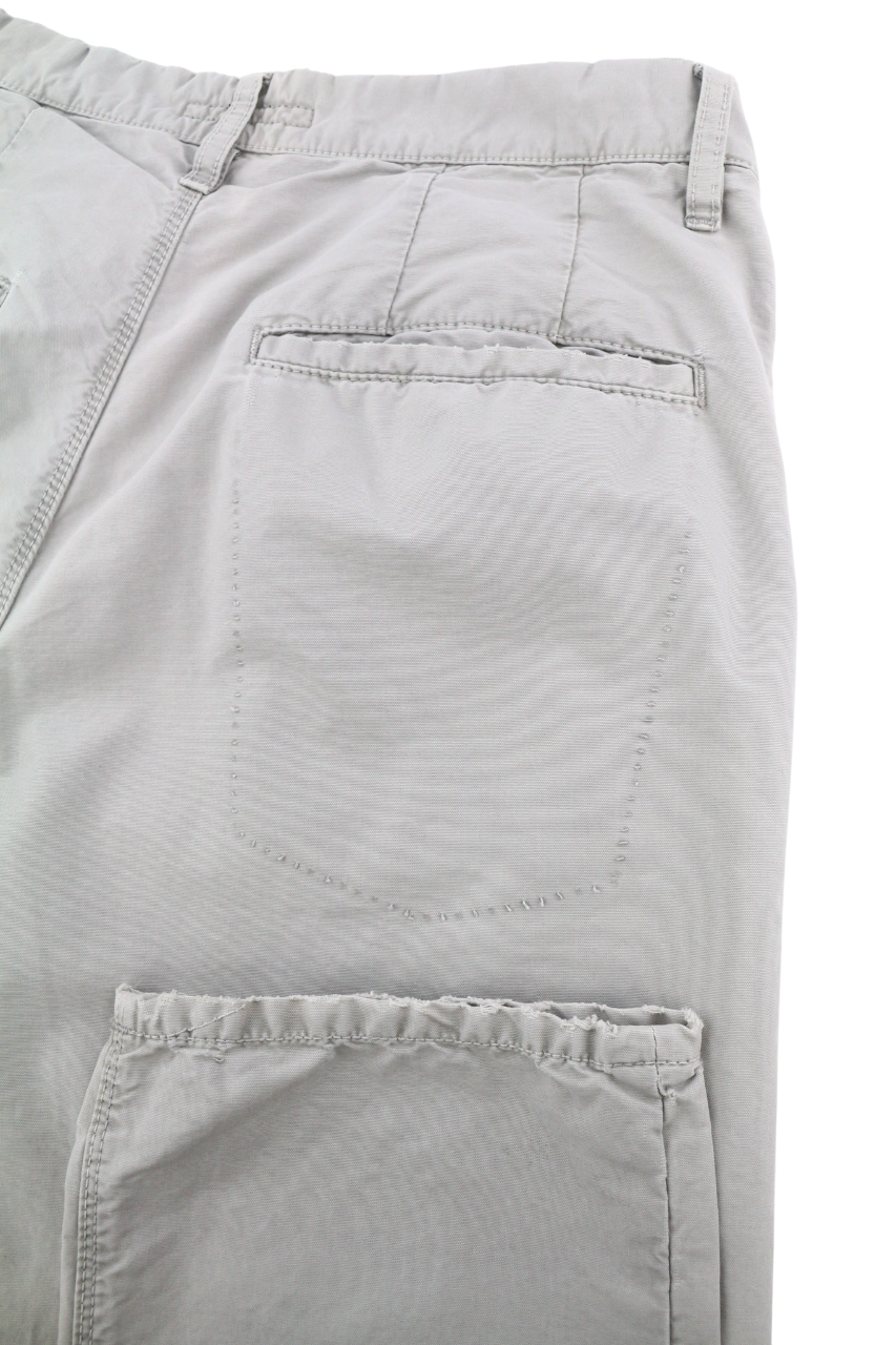 NUDIE JEANS Khaki Regular Men Trousers W32/L34 Organic Moon Dust Chino Button