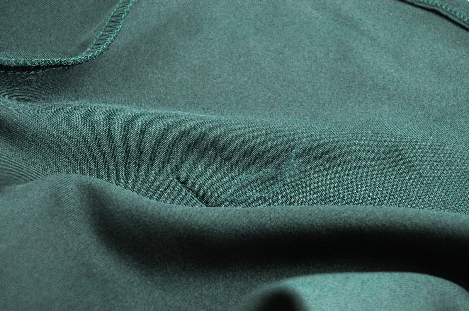 ANNA FIELD Women Dress S Pine Green Pleated Petite Laced Mid-Length Stretch