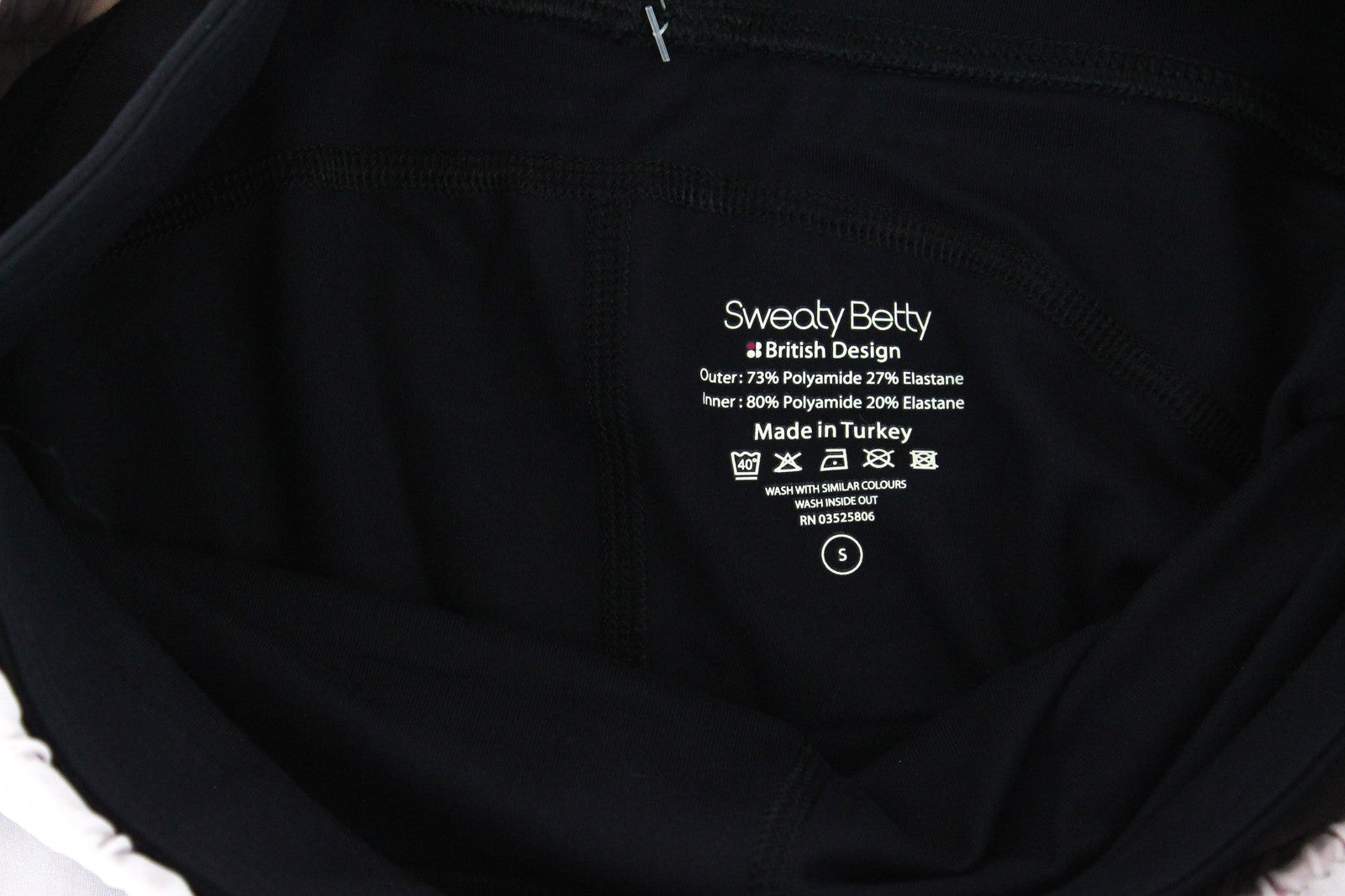 SWEATY BETTY Aerial 2in1 Women's Shorts S Purple Black Active Layered Running