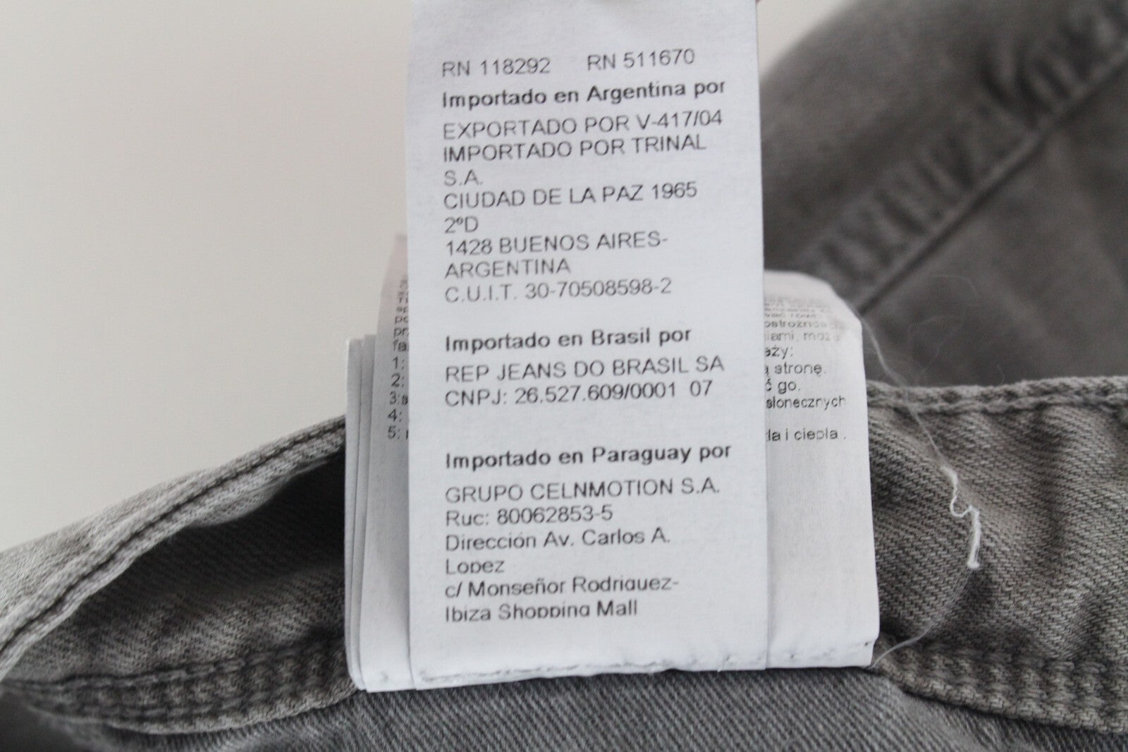 REPLAY Anbass Mens Jeans W30/L34 Grey Slim  Cotton Denim Washed 5-Pocket