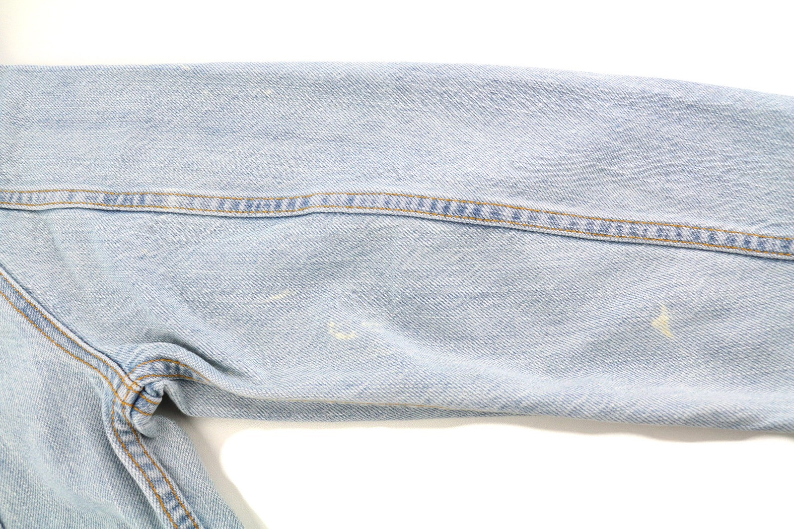 NUDIE Perry Men Jacket M Organic Saltwater Shades Buttoned Neck Denim Logo