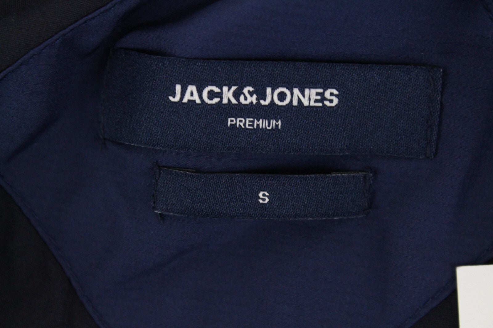 JACK&JONES Jprflight Mens Jacket S Long Sleeve Zipped Navy Lined Lightweight