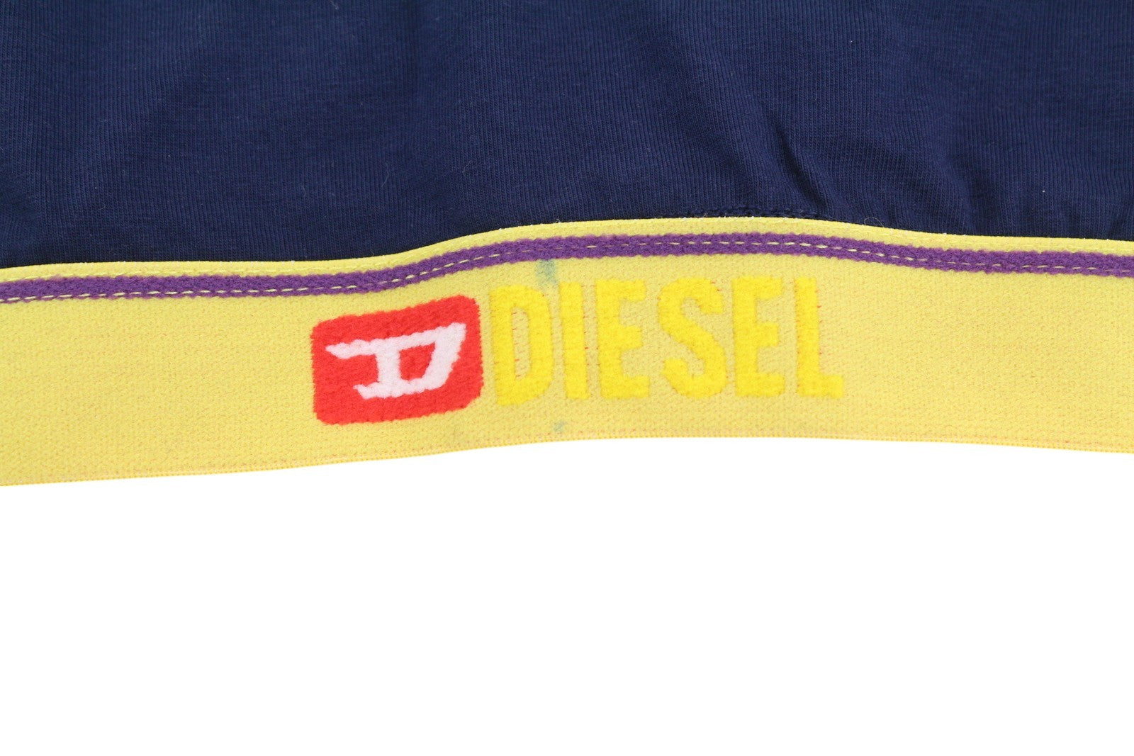 DIESEL Ufsb-Mileys Womens Sports Bra L Sleeveless Round Neck Stretchy  Blue