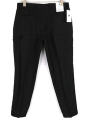 PT TORINO The Worker Men Trousers W38 Fleece Wool Blend Tapered Fit Buttoned