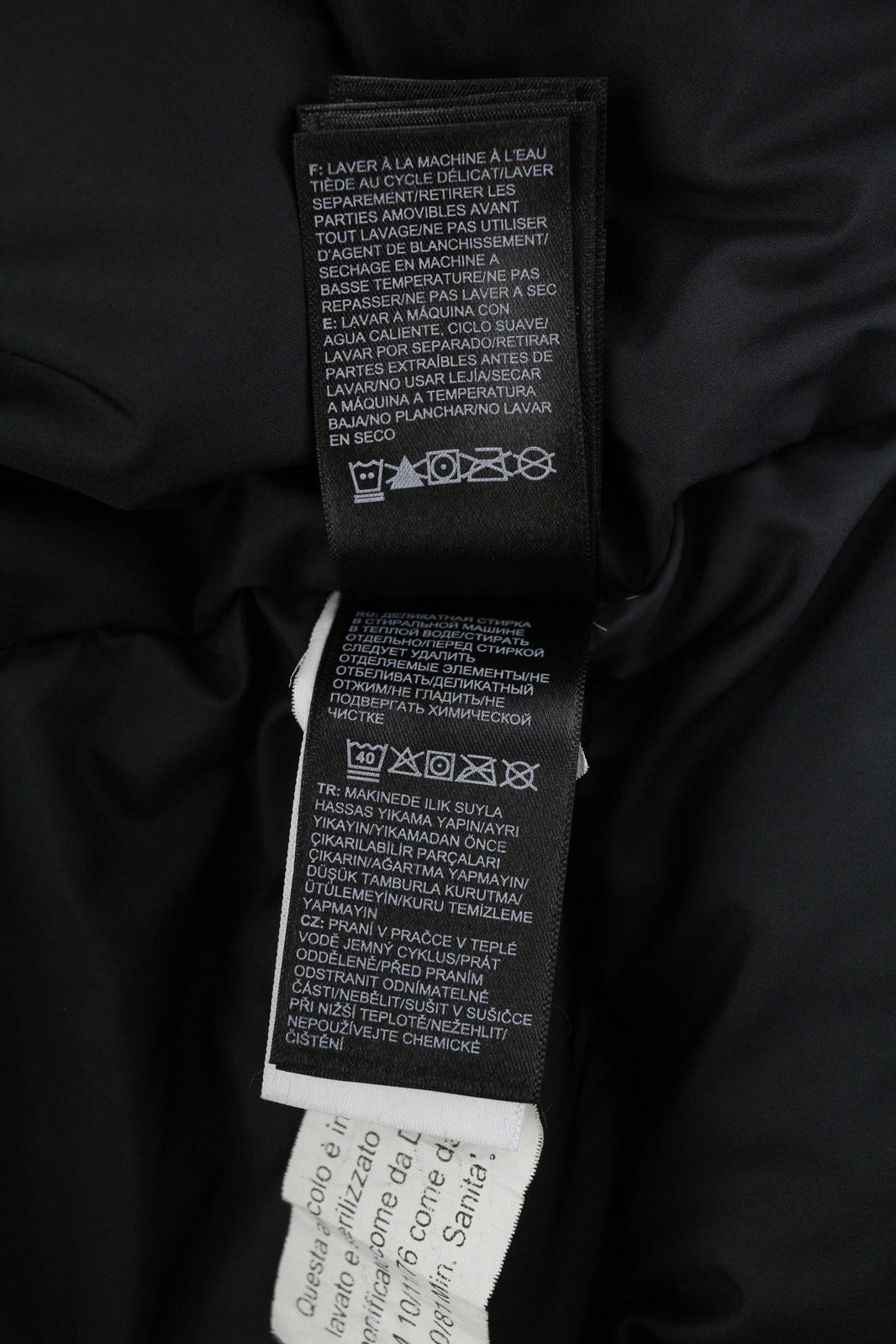 THE NORTH FACE McMurdo 2 Parka Men Jacket S Black Don Insulated Hooded DryVent