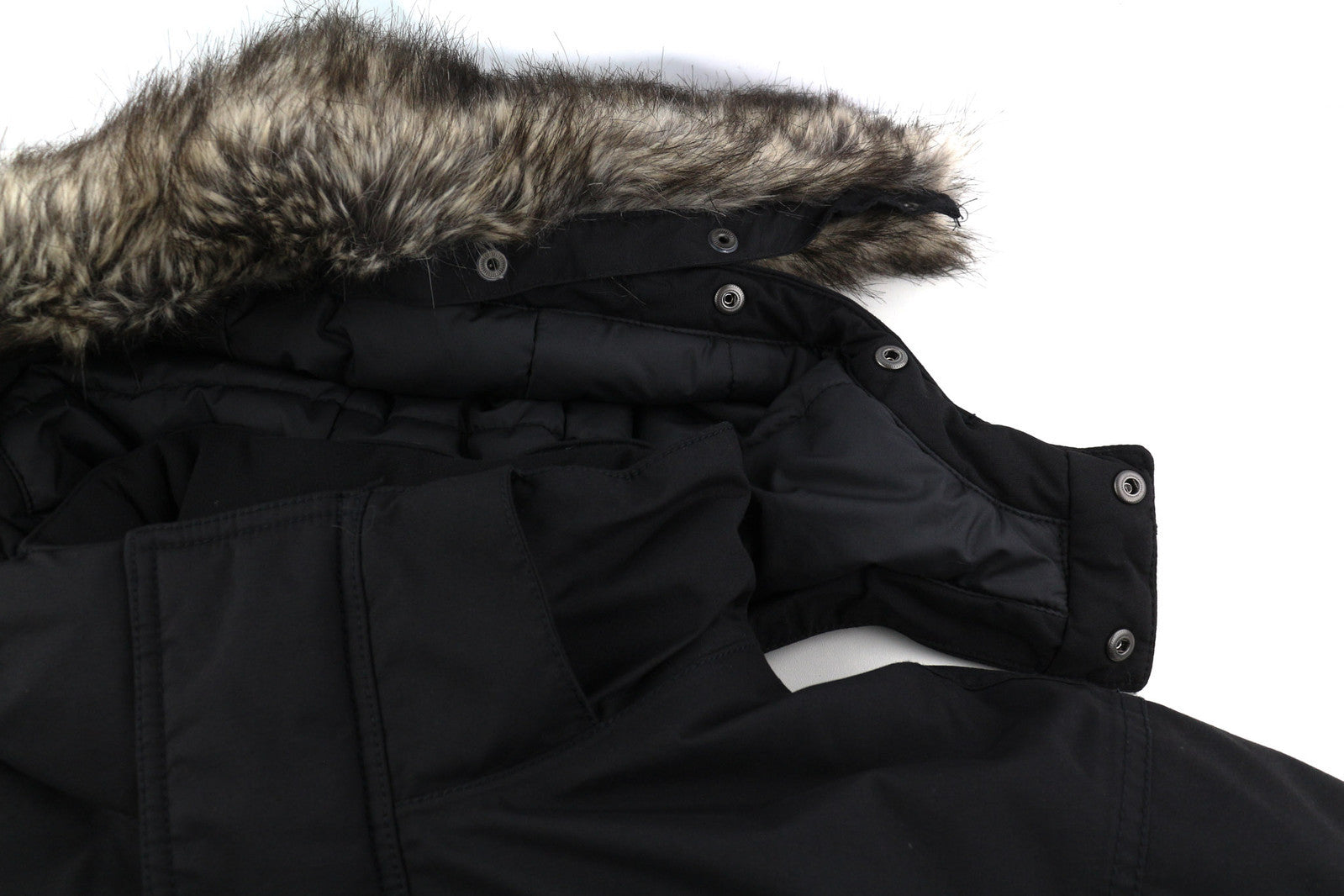 THE NORTH FACE McMurdo 2 Parka Men Jacket S Black Don Insulated Hooded DryVent