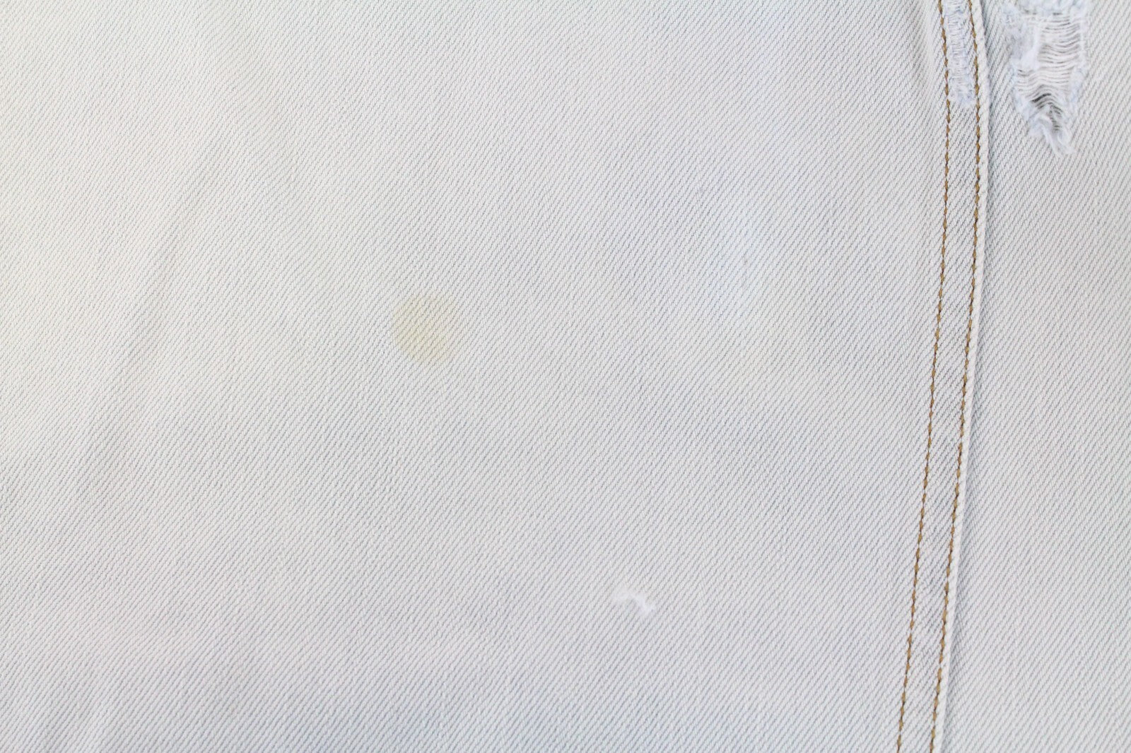 DIESEL De-Visty 069AV Jacket Women L Blue Grey Denim Ripped Cotton