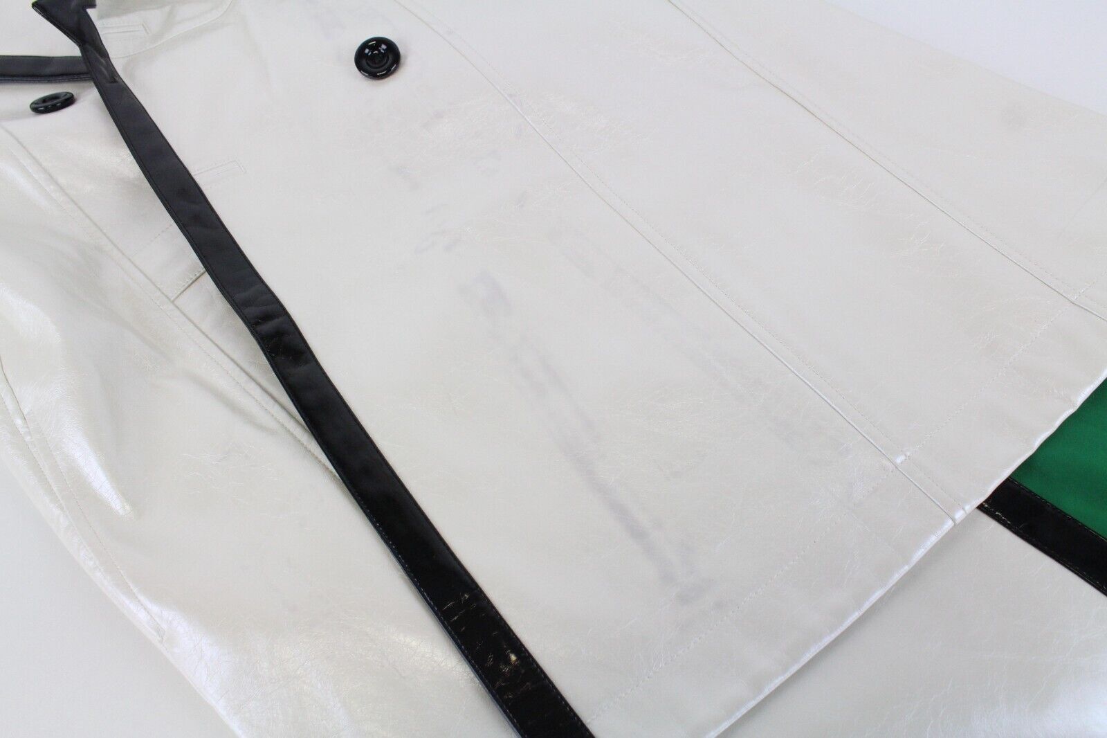 Womens DIESEL Marilou Coat S Beige Double-Breasted Lined Notch RRP€400