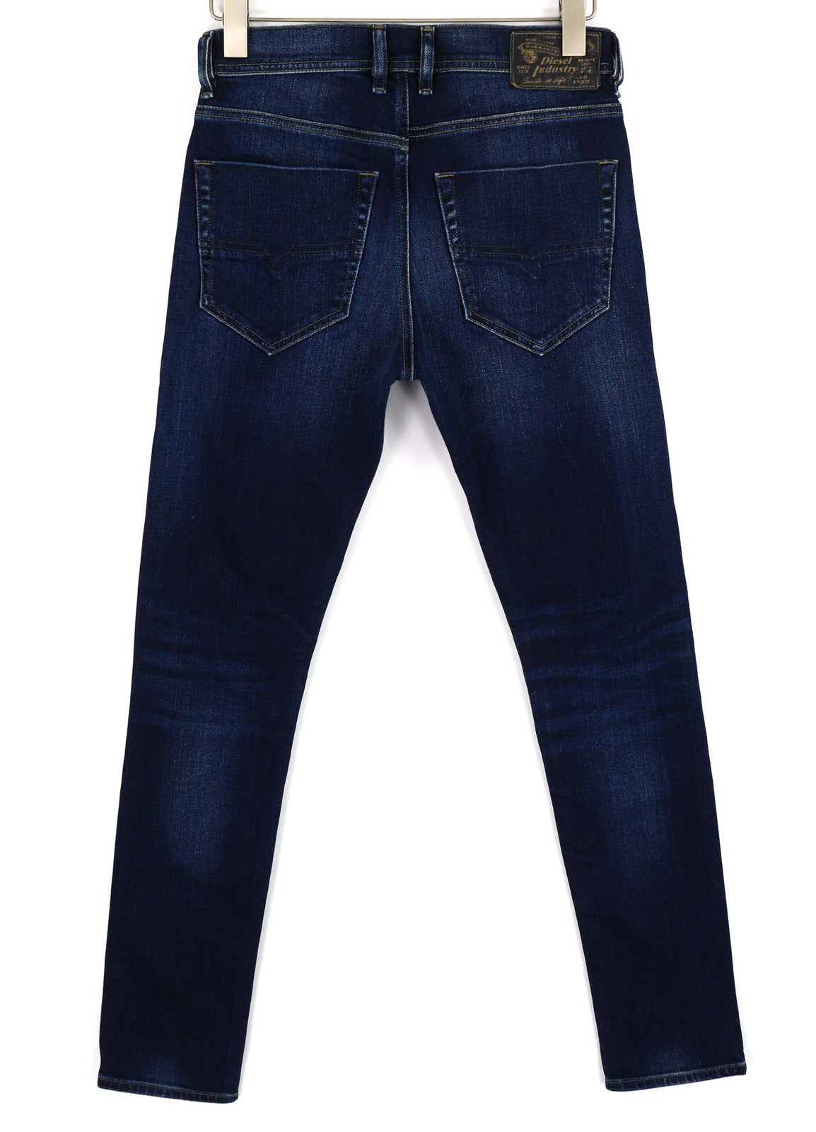 DIESEL Tepphar R86L0 Mens Jeans W27/L32 Slim Carrot  Stretchy Washed Blue Denim