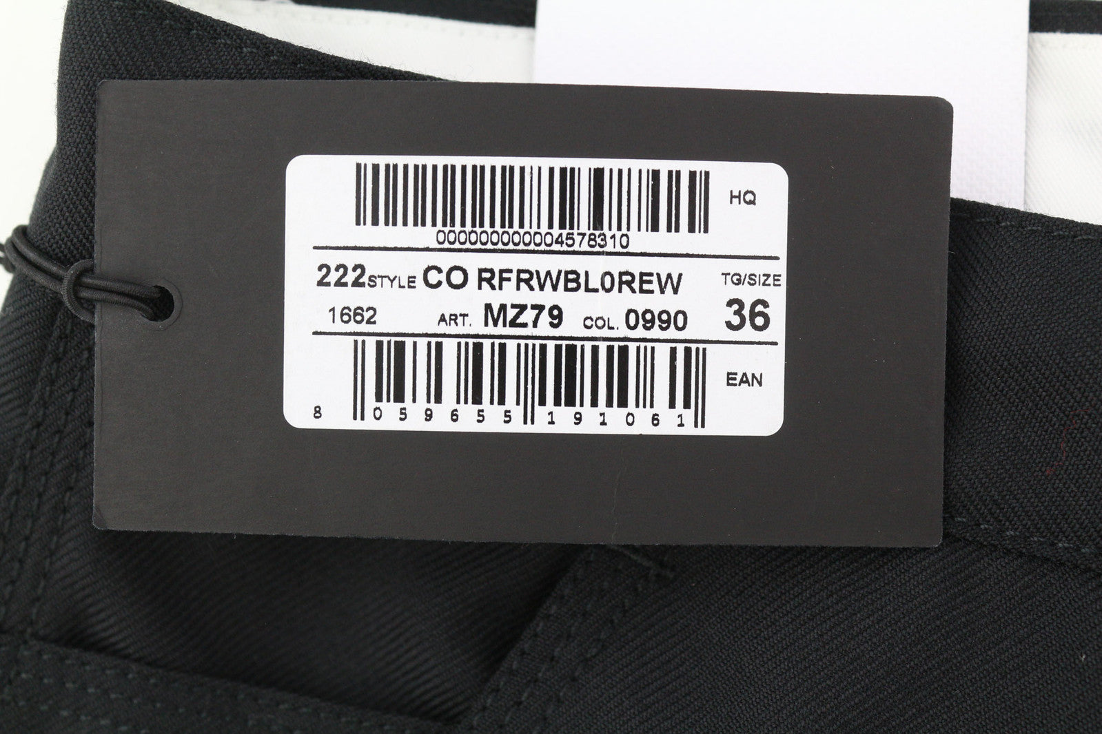 PT TORINO The Worker Men Trousers W36 Fleece Wool Blend Tapered Fit Buttoned