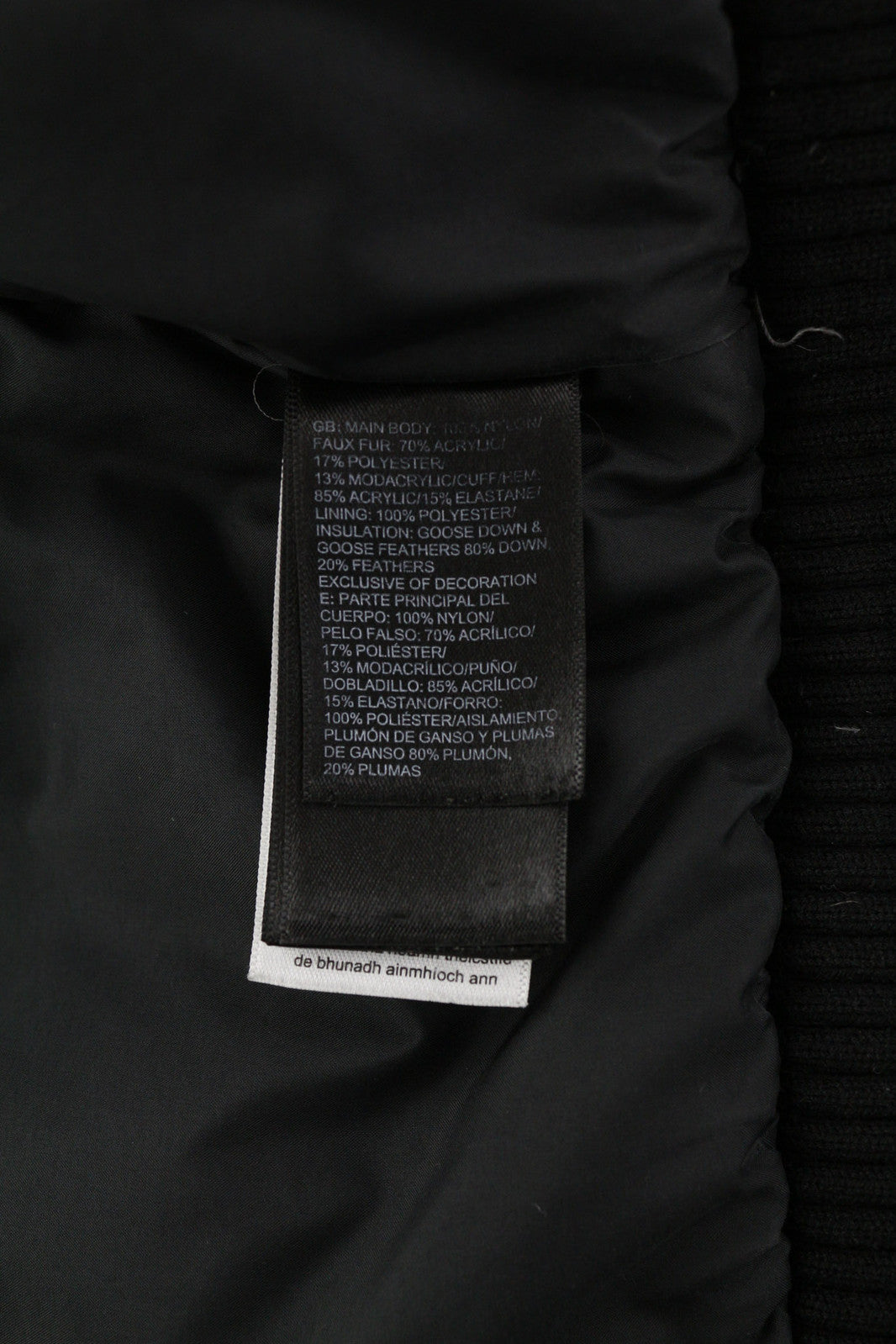 THE NORTH FACE Men Jacket XL Black Hooded Goose Down Insulated Logo DryVent