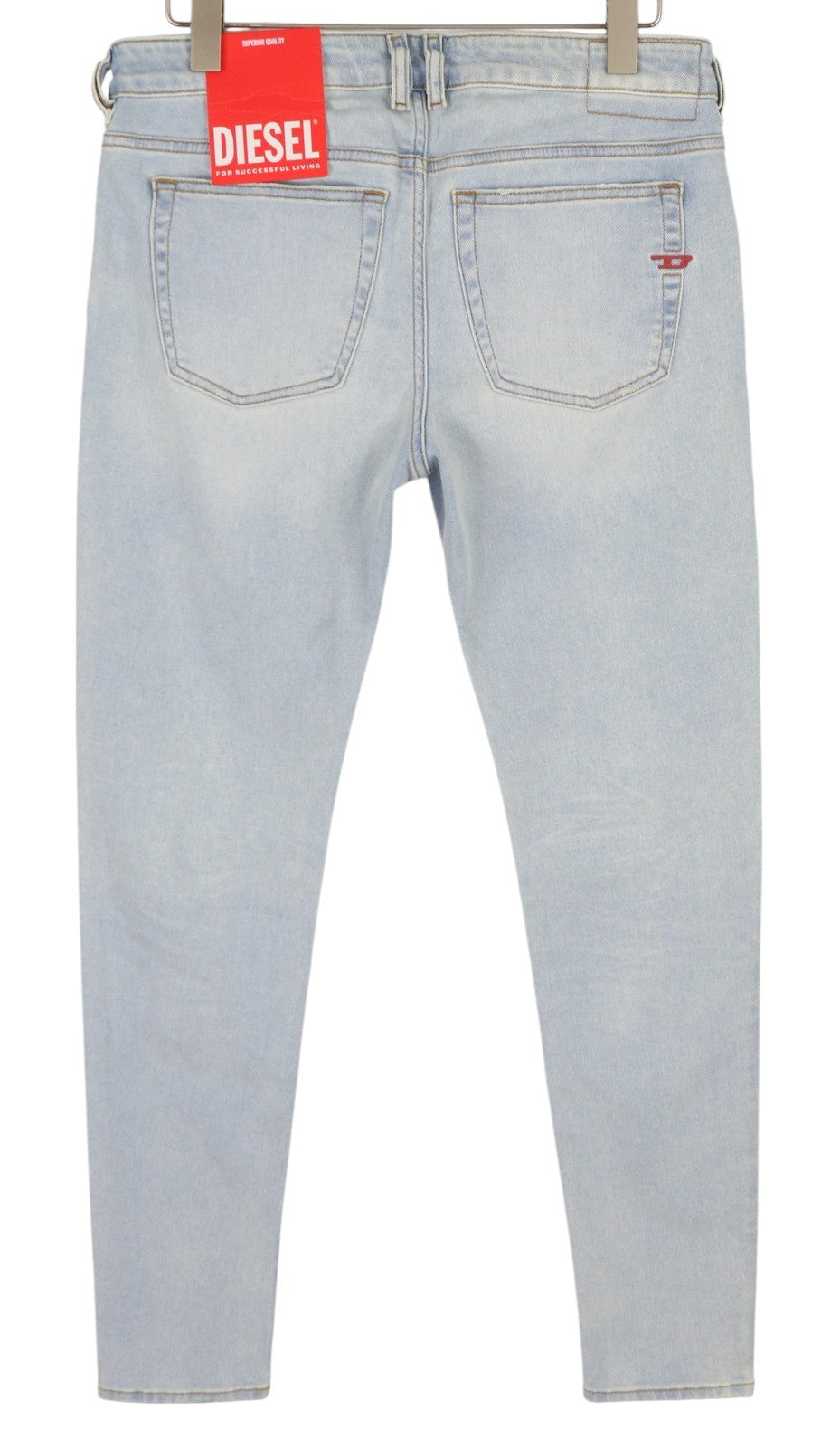 DIESEL 1979 Sleenker 09F14 Men Jeans W32/L32 Skinny Low Waist Distress RRP€250