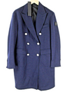 Navy Wool Coat
