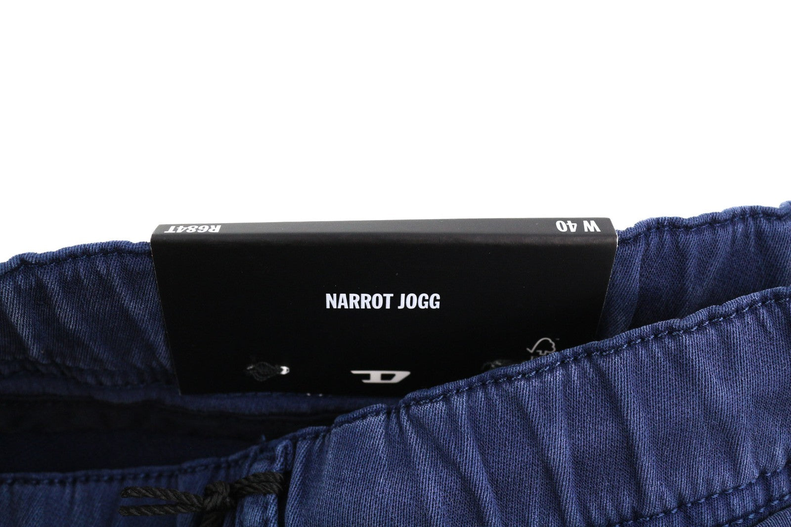 DIESEL Narrot-Ne-R R684T Mens Jeans W40 Jogg Washed Blue Denim Slim RRP€275