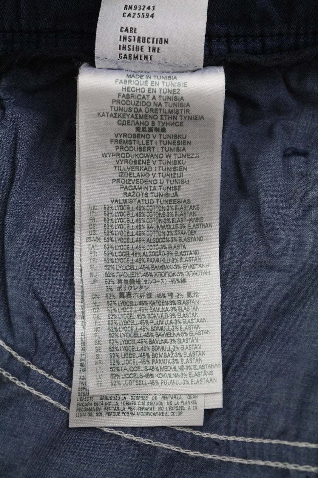 DIESEL Narrot-Ne-R R684T Mens Jeans W40 Jogg Washed Blue Denim Slim RRP€275