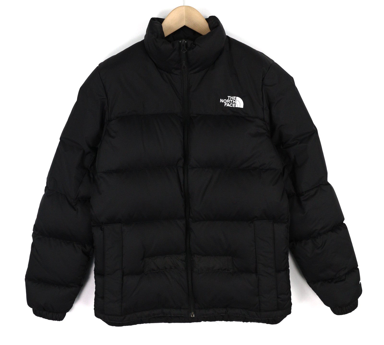 THE NORTH FACE Diablo Men Jacket S 700 Down Insulated Quilted Puffer Logo Black