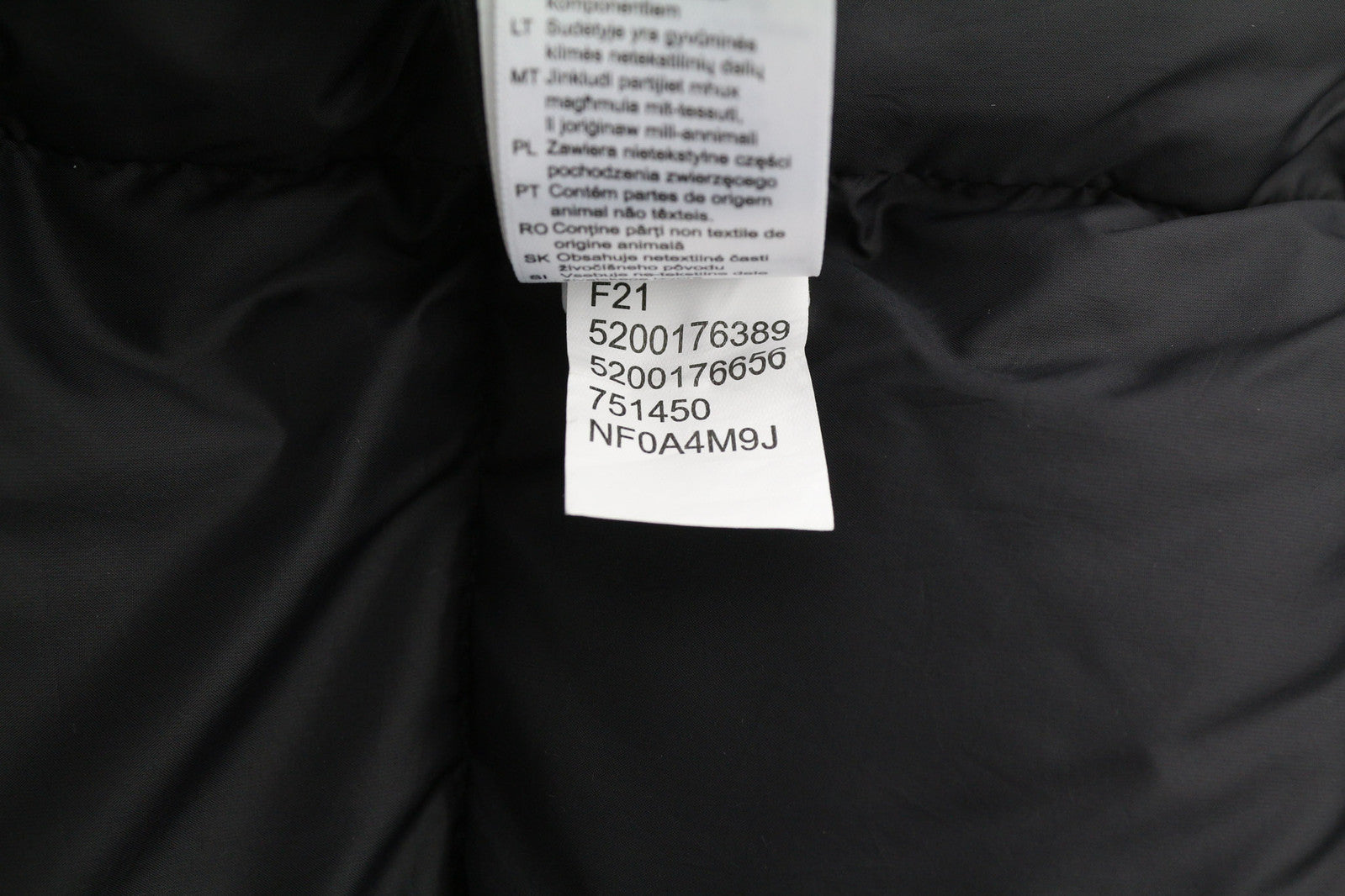 THE NORTH FACE Diablo Men Jacket S 700 Down Insulated Quilted Puffer Logo Black