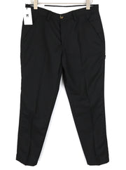 PT TORINO The Worker Men Trousers W32 Fleece Wool Blend Tapered Fit Buttoned