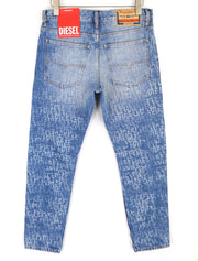 DIESEL 1995 007F5 Mens Jeans W31 Slim  Mid Waist Straight Leg RRP€250