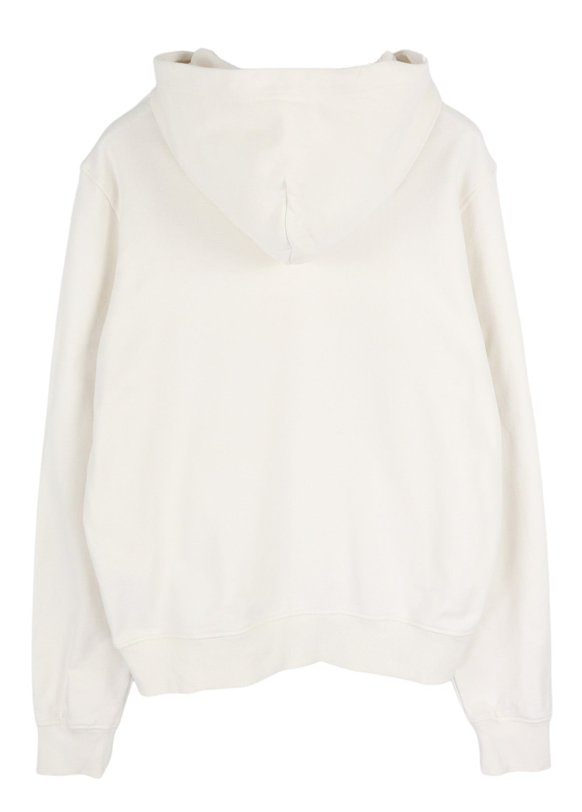 DIESEL S-Ginn-Hood-E6 Men Hoodie L Off White Pullover Kangaroo Pocket Hooded