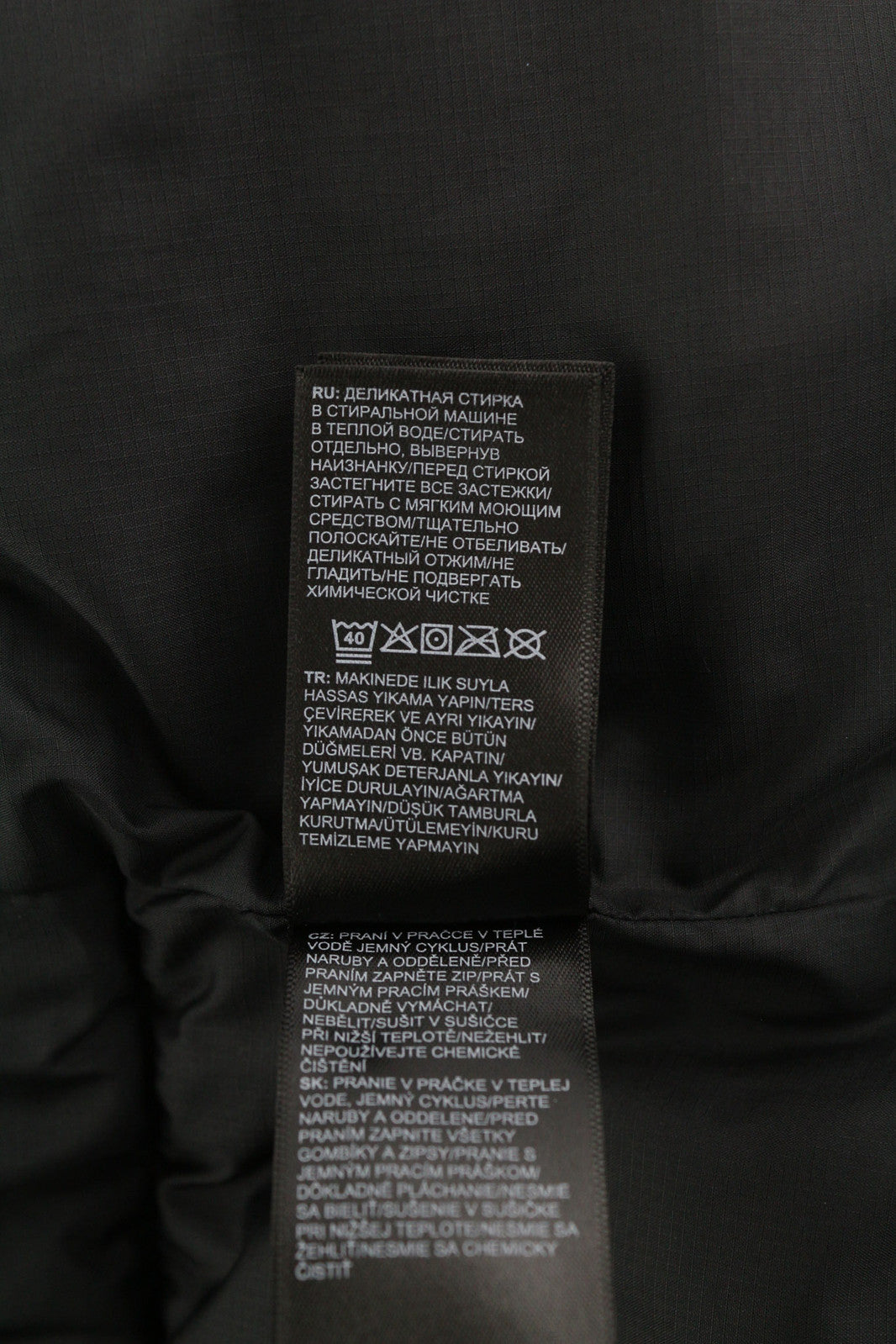 THE NORTH FACE Massif Synthetic Parka Men Jacket M Full Zip Padded Hooded Puffer