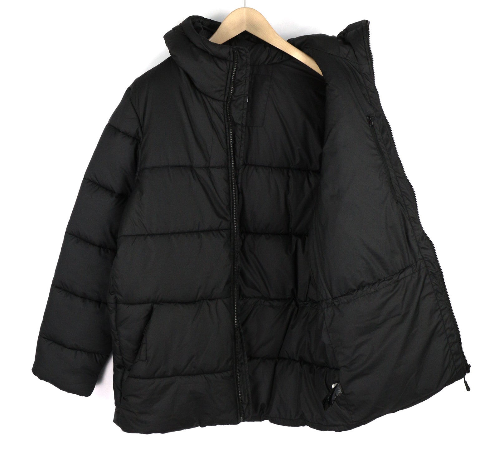 THE NORTH FACE Massif Synthetic Parka Men Jacket M Full Zip Padded Hooded Puffer