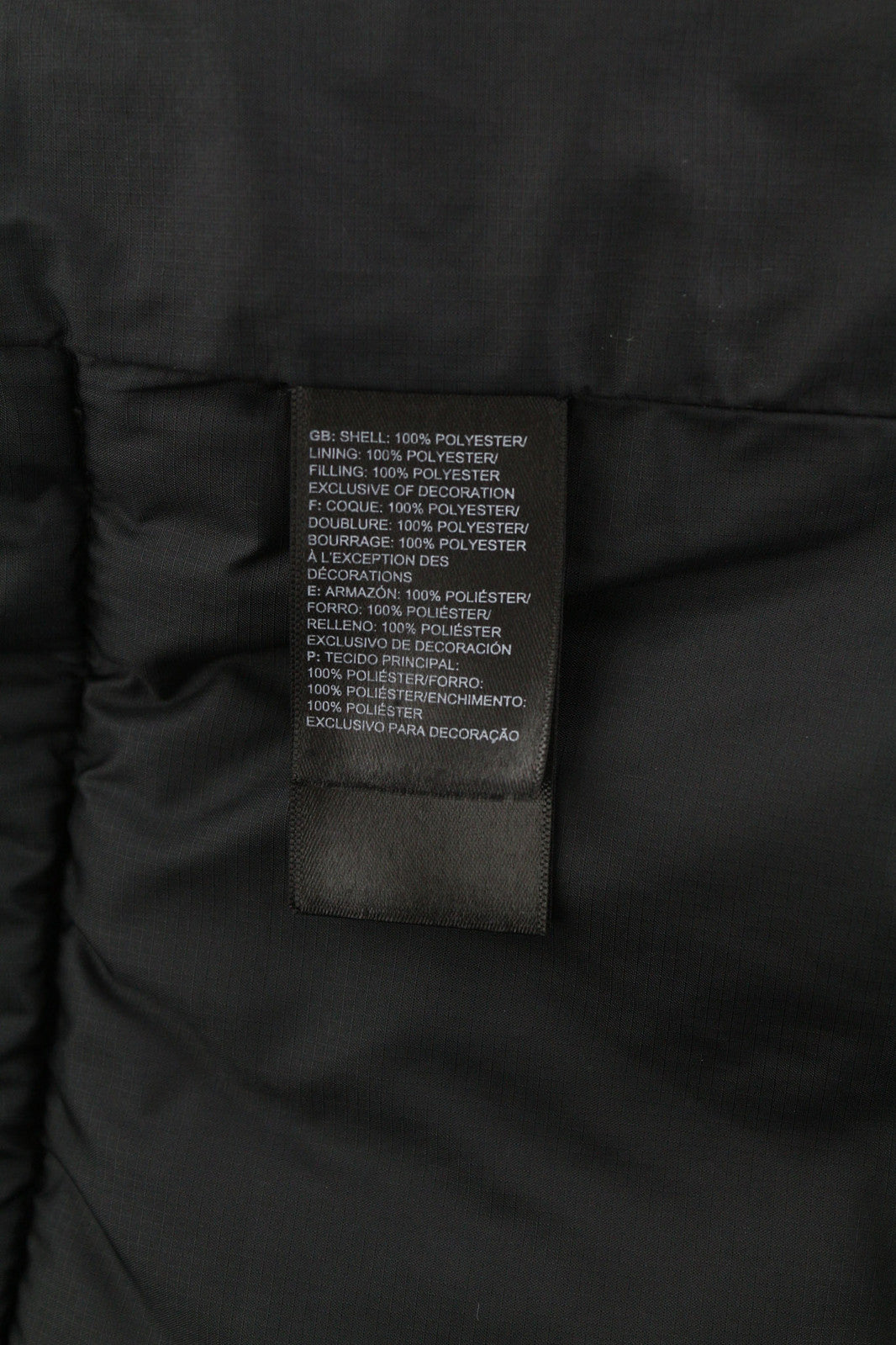 THE NORTH FACE Massif Synthetic Parka Men Jacket M Full Zip Padded Hooded Puffer