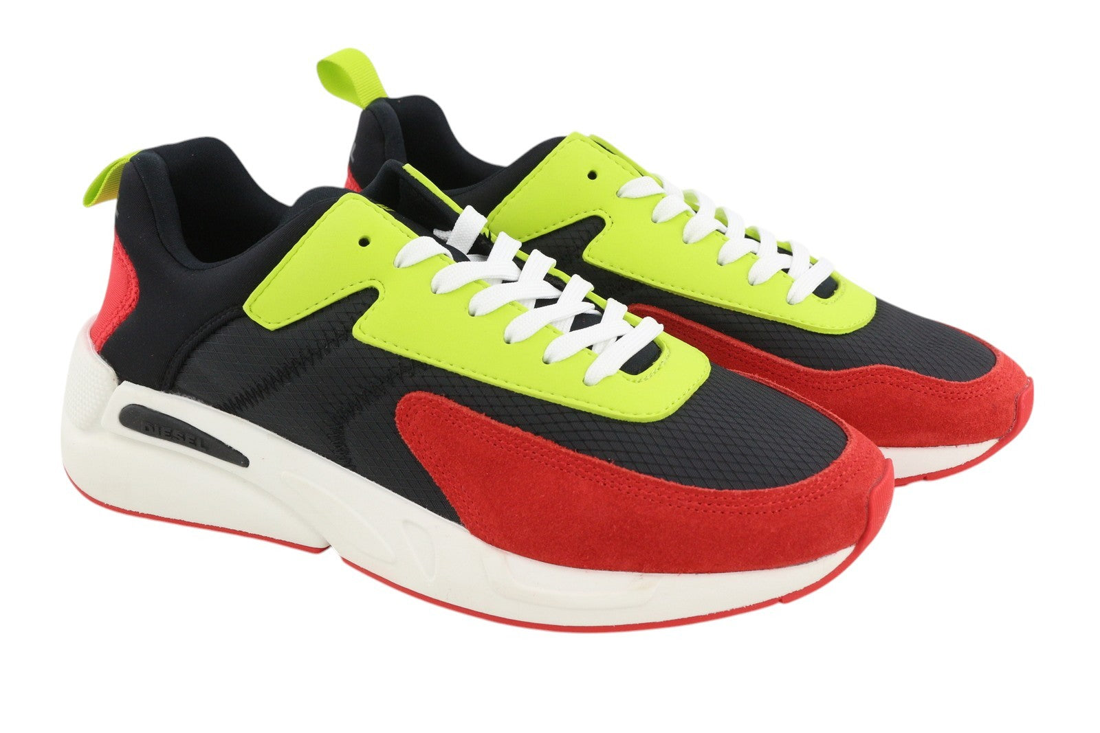 DIESEL S-Serendipity Low Cut Mens Sneakers EU45 Laced Almond Toe Trainers