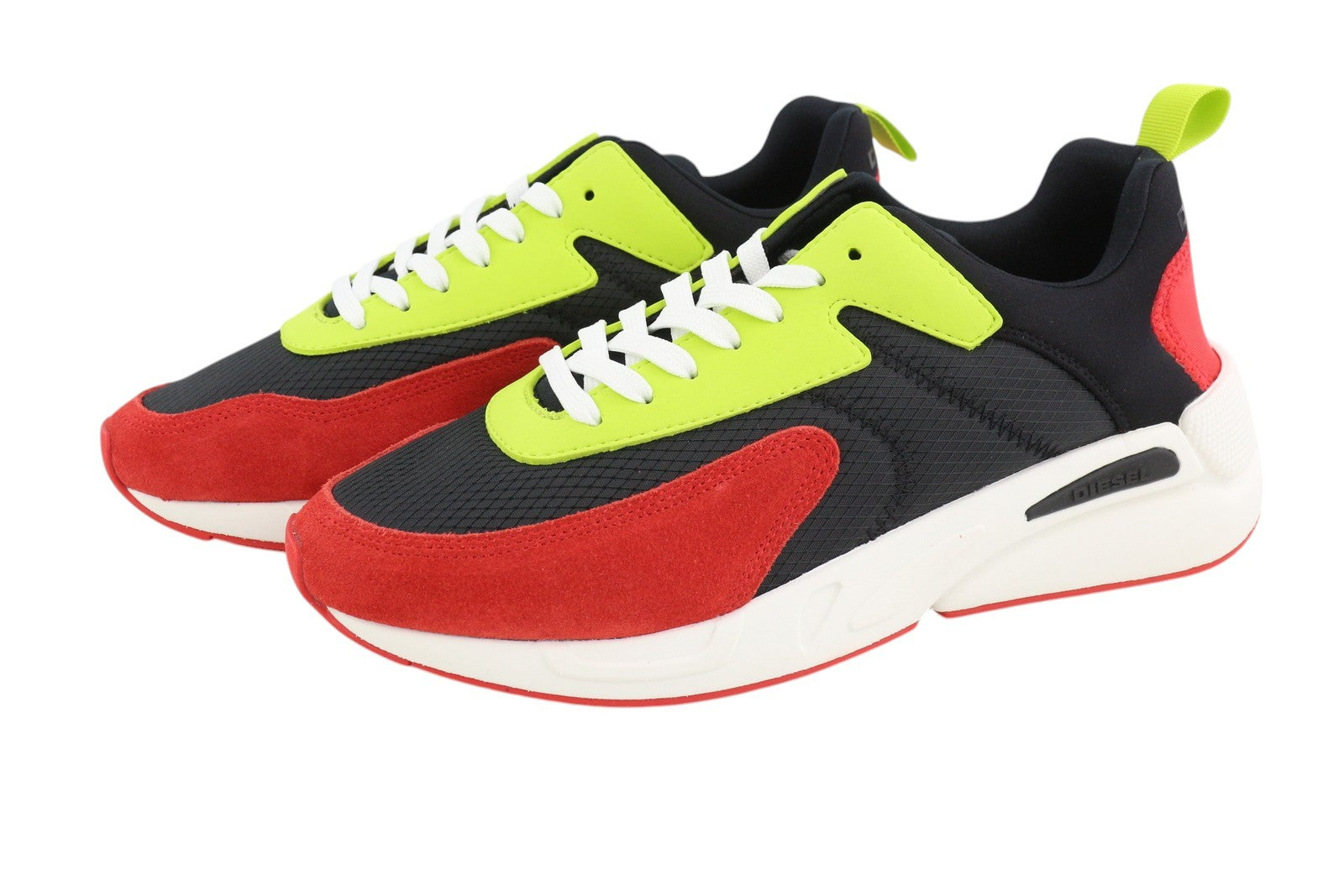 DIESEL S-Serendipity Low Cut Mens Sneakers EU45 Laced Almond Toe Trainers