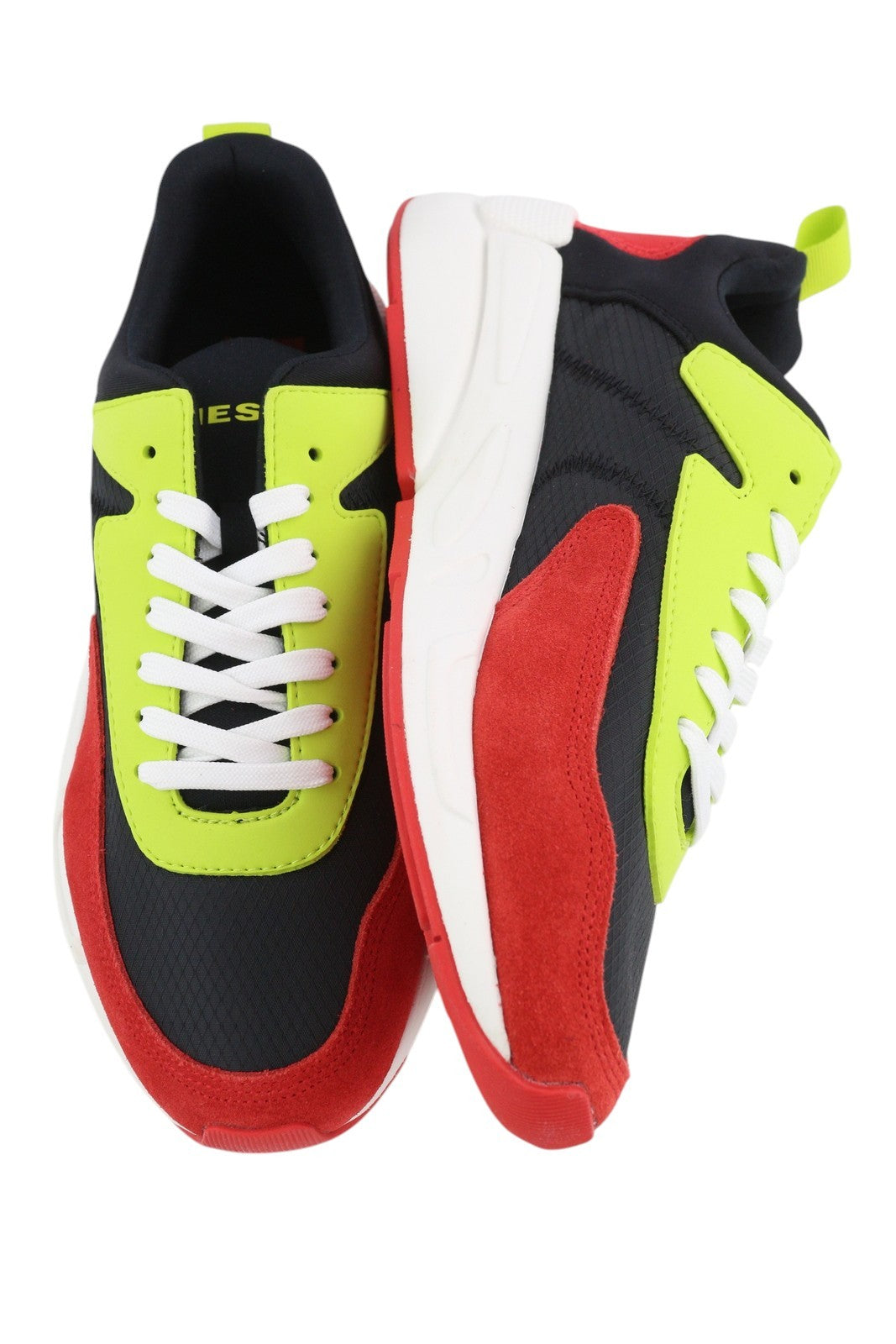 DIESEL S-Serendipity Low Cut Mens Sneakers EU45 Laced Almond Toe Trainers