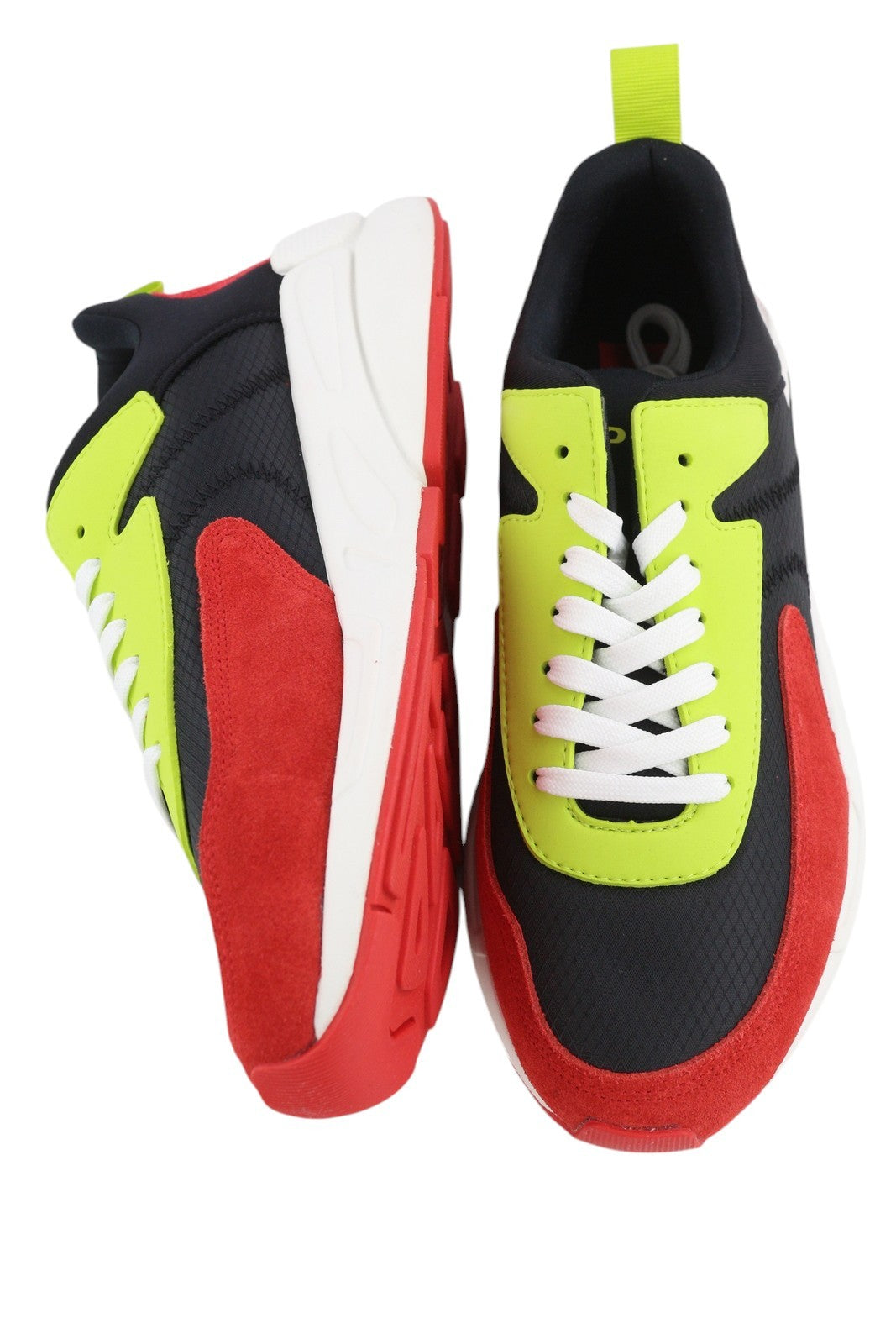 DIESEL S-Serendipity Low Cut Mens Sneakers EU45 Laced Almond Toe Trainers