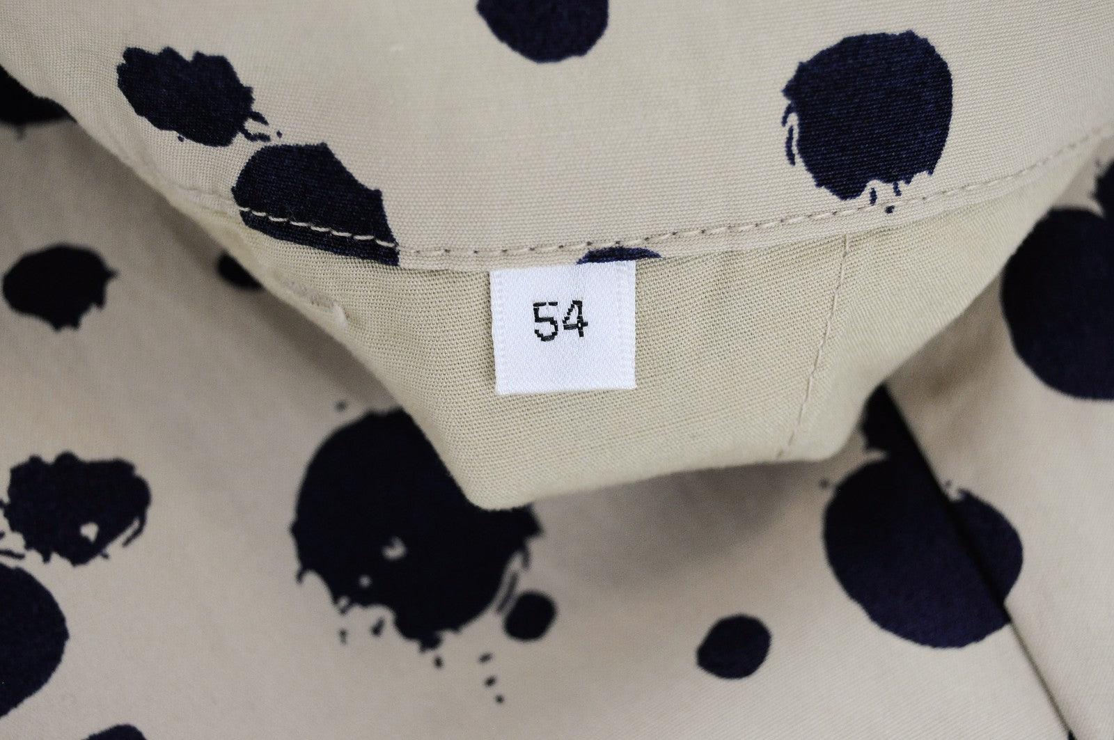 GANT Mens Brown Summer Shorts 54 Pure Cotton Dot Print Slit Pocket Lightweight