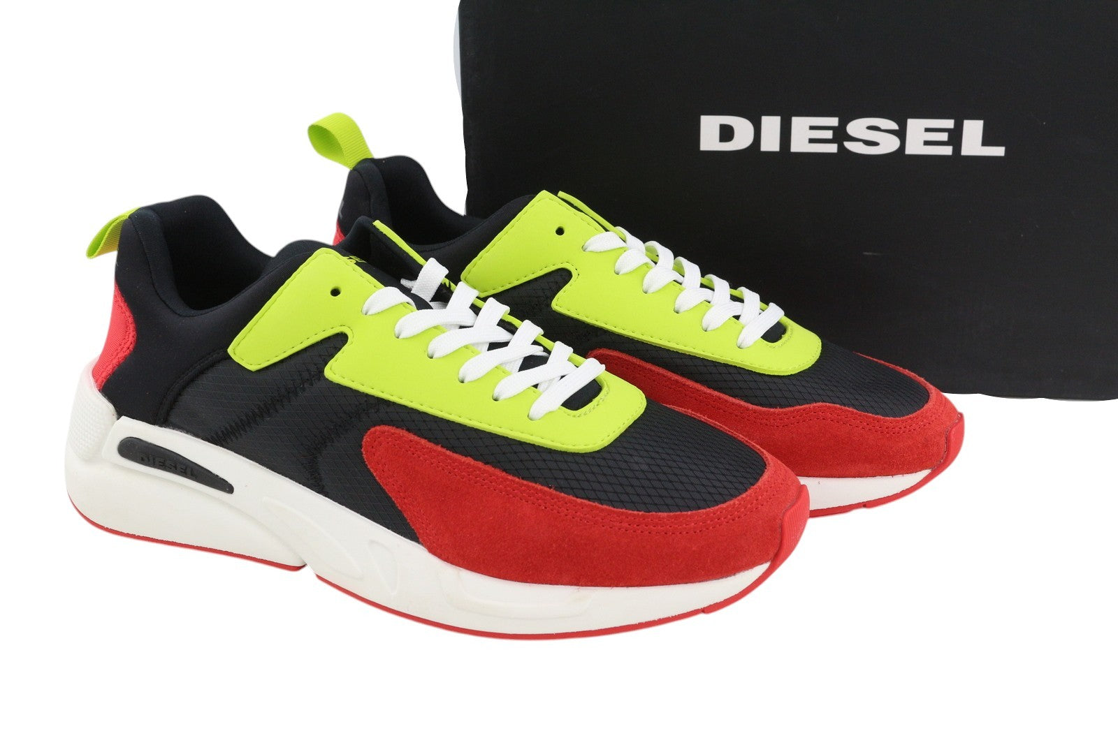 DIESEL S-Serendipity Low Cut Men Sneakers EU43 Laced Almond Toe Trainers