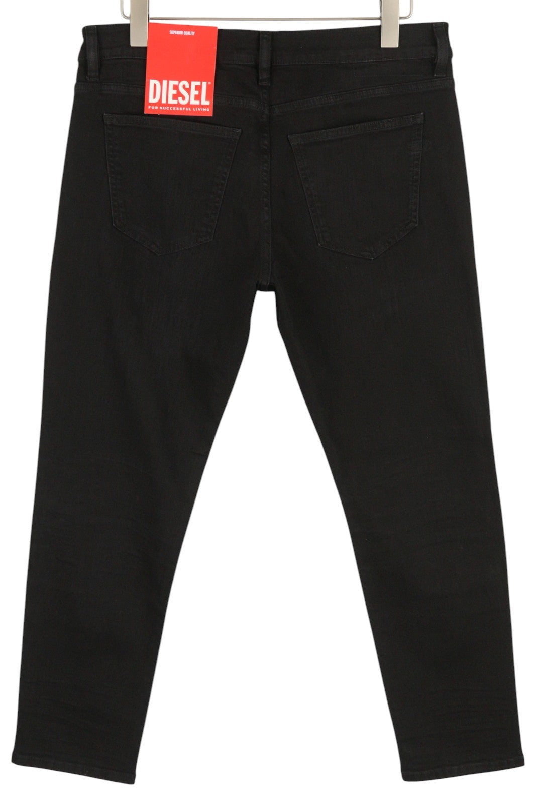 DIESEL 2019 D-Strukt 0TFAS Mens Jeans W34/L30 Stretchy Slim  Mid Waist Black