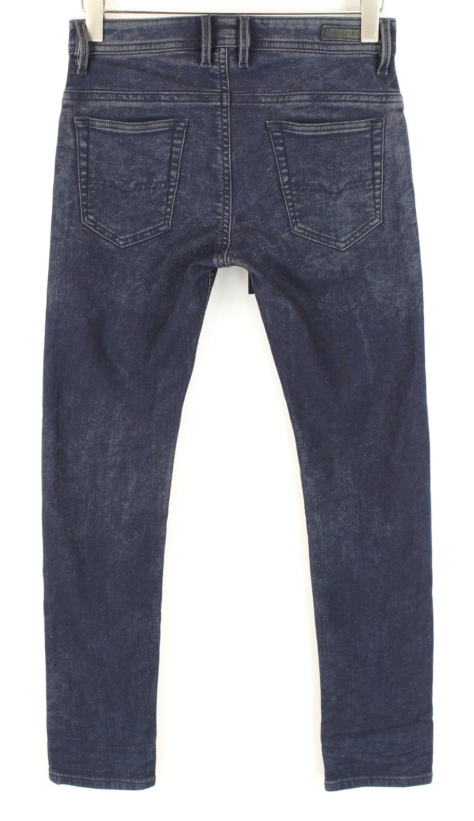 DIESEL Thommer-T 084ZP Men's Jeans W27 Sweat Jogg Slim Blue Stretch Washed
