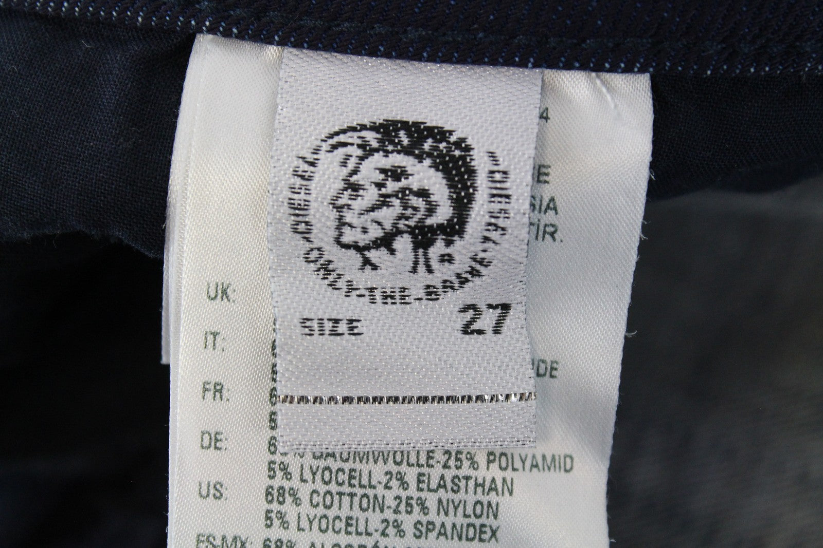 DIESEL Thommer-T 084ZP Men's Jeans W27 Sweat Jogg Slim Blue Stretch Washed