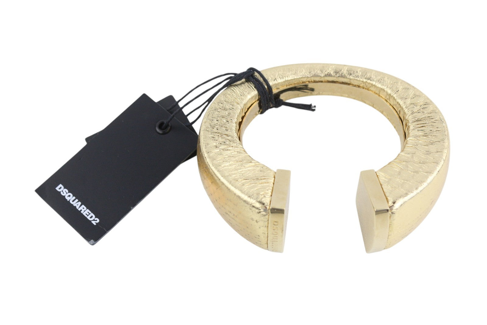 DSQUARED2 Ayers Oro Womens Bracelet S Shiny Gold Tone  Armlet  Casual