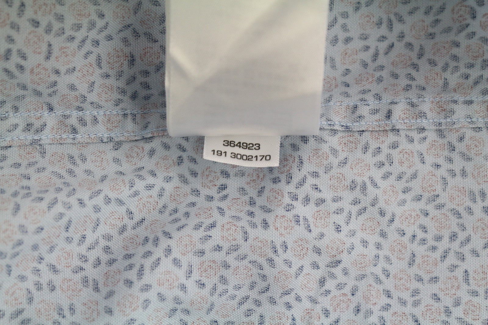 GANT Men Shirt L Casual Button Down Neck Floral Pattern Regular Fit Long Sleeve