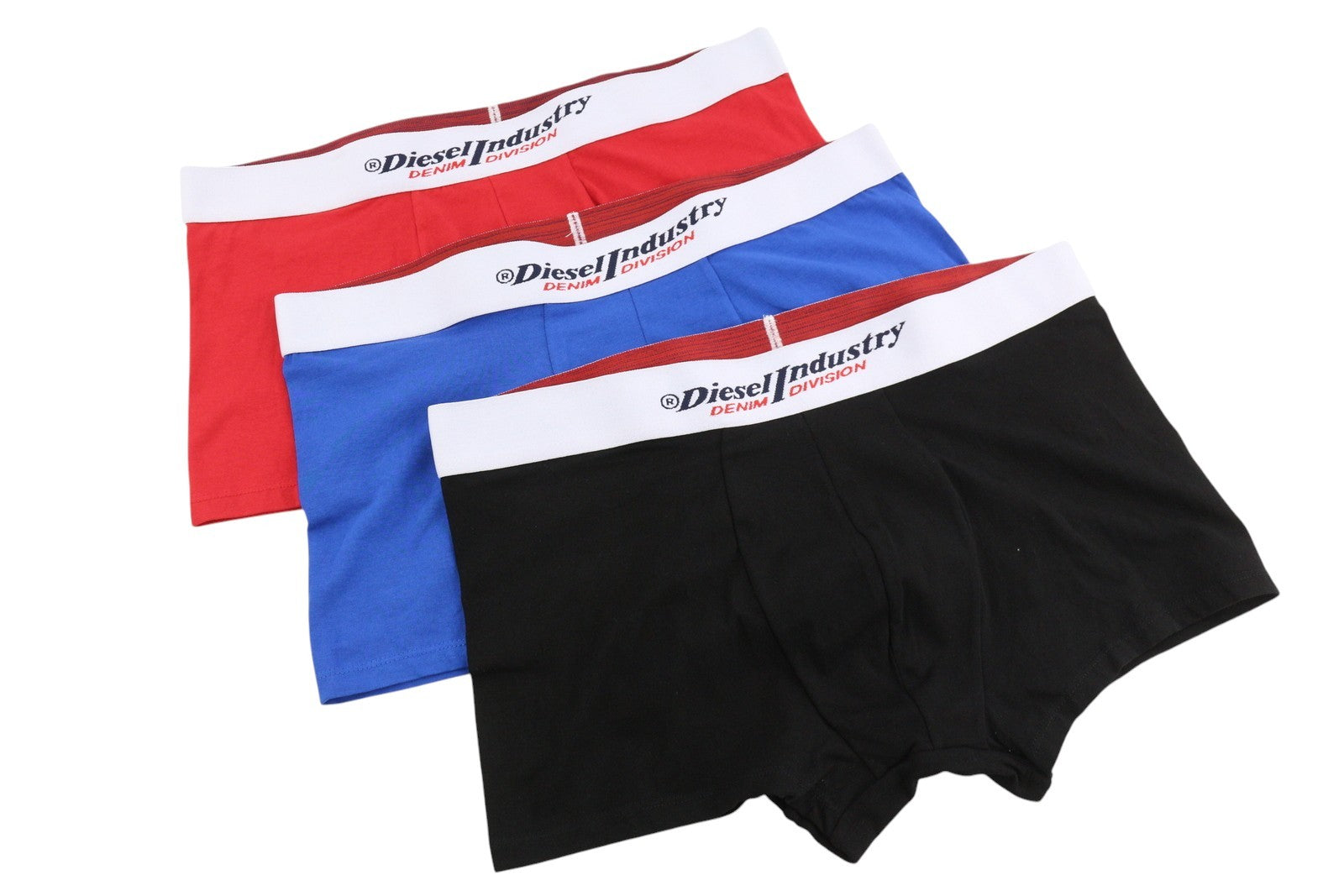 DIESEL Umbx-Damien Mens Underwear 2XL 3 Pack Elasticated Waistband Stretchy