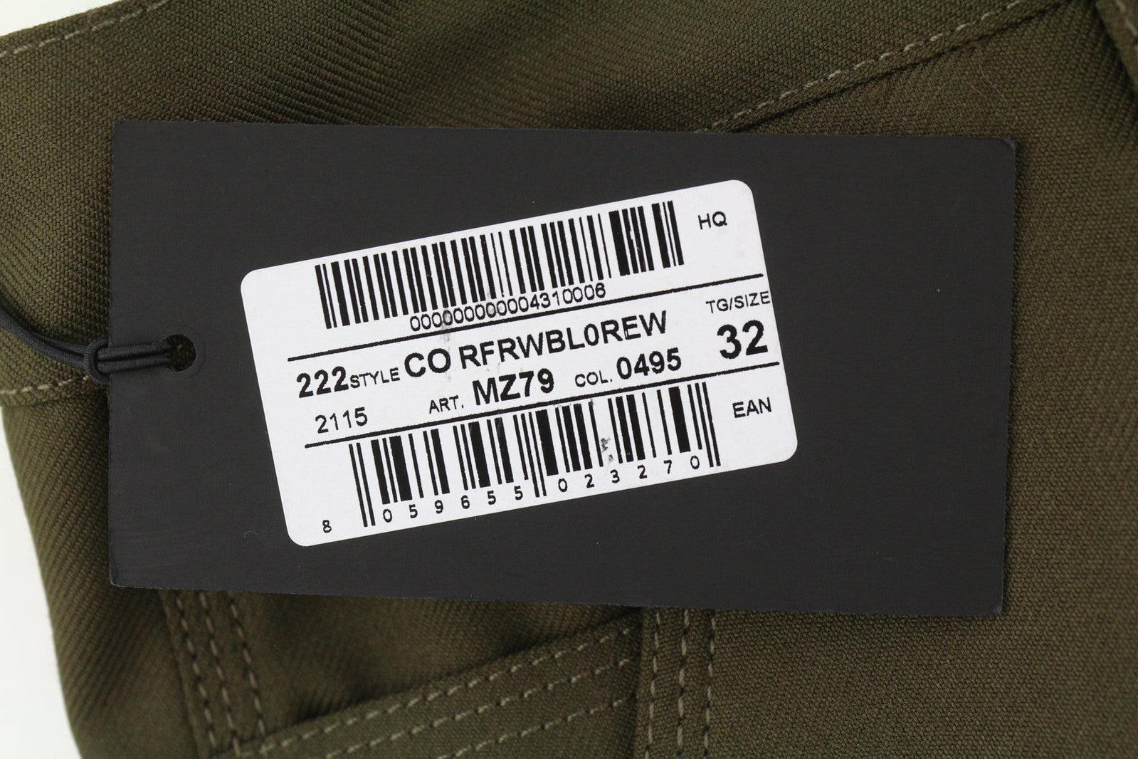 PT TORINO The Worker Men Trousers W32 Brown Fleece Wool Blend Tapered Buttoned