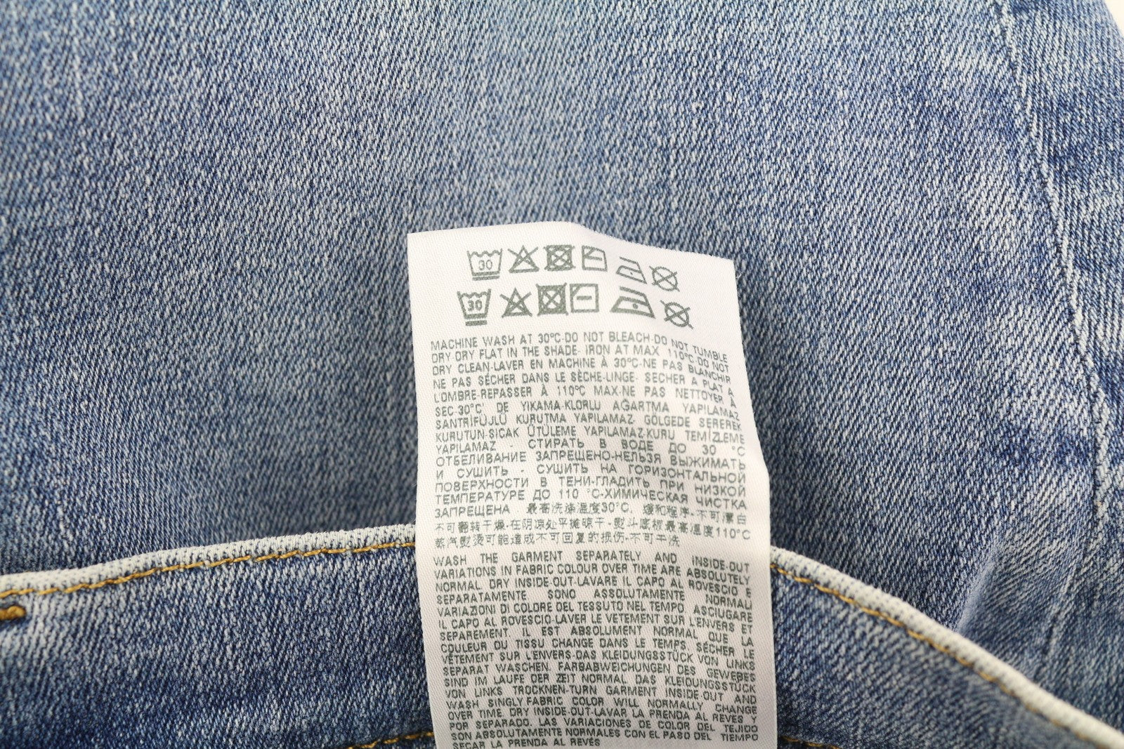 DIESEL 1983 D-AMNY 09C01 Mens Jeans W32/L32 High Waist Skinny Blue RRP195