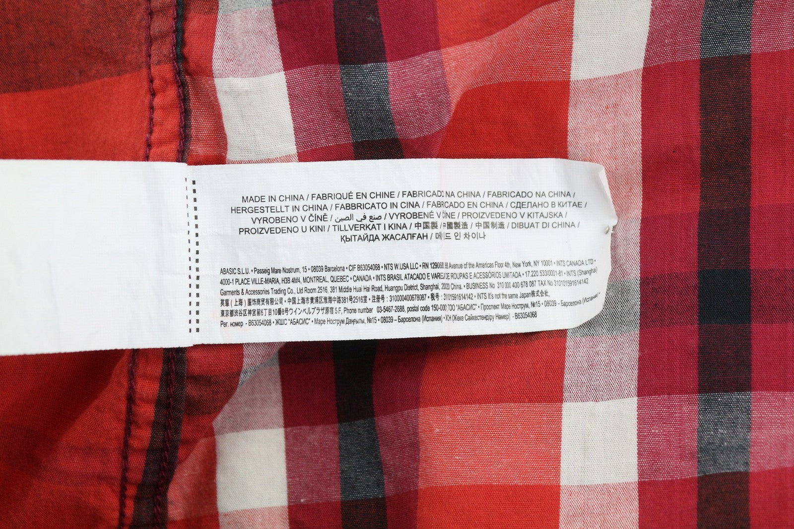 DESIGUAL Men Shirt XL Casual Buttoned Spread Neck Plaid Pattern Patch Pocket