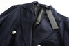 Navy Wool Coat