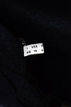 Navy Wool Coat