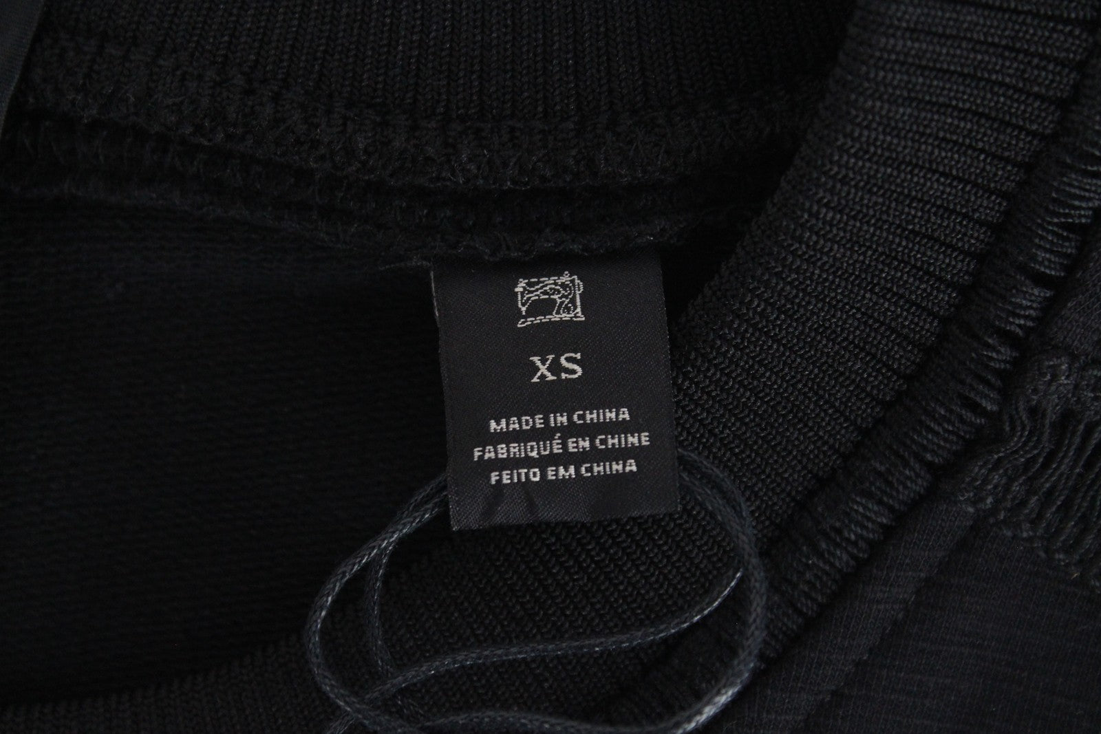 MAISON SCOTCH Womens Black Stretch Dress XS Cotton Blend Long Sleeve Short