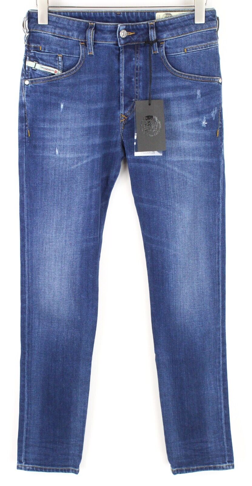 DIESEL D-Bazer 083AZ Men's Jeans W29/L32 Blue Cotton Stretch Tapered Wash