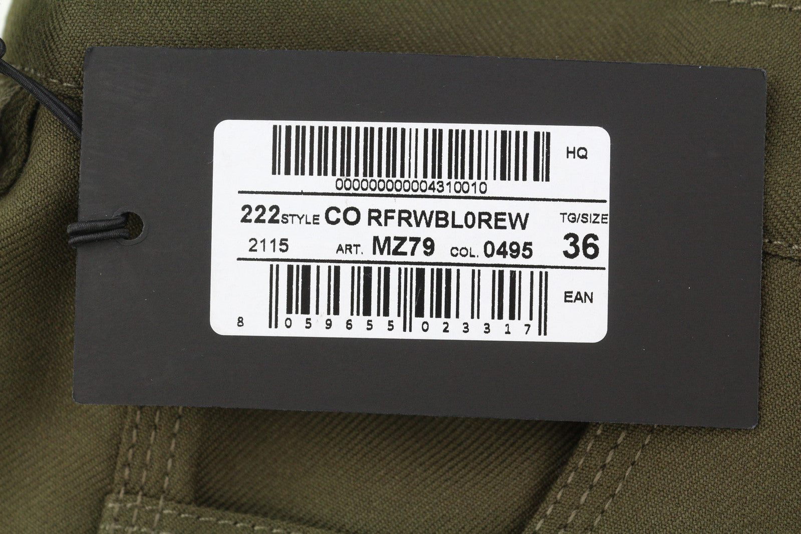 PT TORINO The Worker Men Trousers W36 Brown Fleece Wool Blend Tapered Buttoned